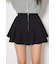 レイヤードヘムコルセットスコートショートパンツ