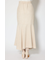 ラップスリットツイードマーメイドスカート