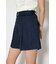 ベルト付きセンタープレスショートパンツ