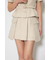 サイドラップツイードスコートショートパンツ