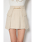 サイドラップツイードスコートショートパンツ