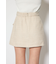 サイドラップツイードスコートショートパンツ