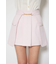 サイドラップツイードスコートショートパンツ