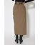 ダブルウエストデザインロングスカート