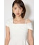 ワンショルペプラムカットトップス