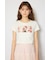 【森香澄さん着用】モチーフフォトショートTシャツ