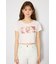 【森香澄さん着用】モチーフフォトショートTシャツ