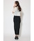 シフォンカーデセットタイトニットワンピース