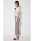 シフォンカーデセットタイトニットワンピース
