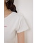 ラインストーンコンパクトロゴTシャツ