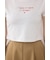 ラインストーンコンパクトロゴTシャツ