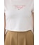 ラインストーンコンパクトロゴTシャツ