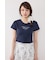 ラインストーンコンパクトロゴTシャツ