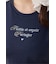 ラインストーンコンパクトロゴTシャツ
