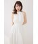 【AKB48 伊藤百花さん着用アイテム】【女神ワンピース】ホルターネックギャザーフレアワンピース