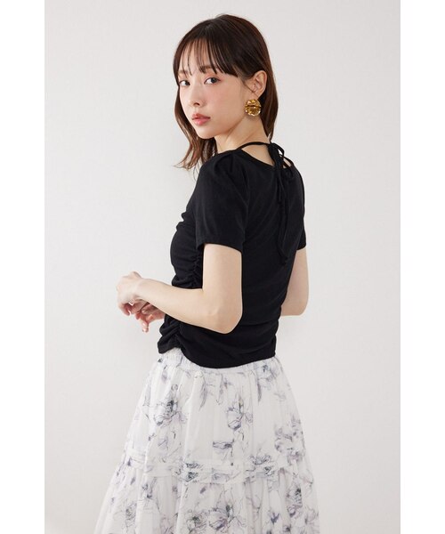フロントギャザーカットトップス｜リエンダの通販｜&mall（アンド