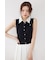 【AKB48 伊藤百花さん着用アイテム】シャツレイヤードライクニットベスト