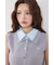 【AKB48 伊藤百花さん着用アイテム】シャツレイヤードライクニットベスト