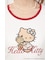【HELLO KITTY】グリッターロゴミニTシャツ