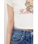 【HELLO KITTY】グリッターロゴミニTシャツ