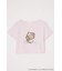 【HELLO KITTY】グリッターロゴミニTシャツ