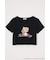 【HELLO KITTY】グリッターロゴミニTシャツ
