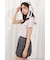 【HELLO KITTY】グリッターロゴミニTシャツ