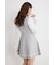 【乃木坂46 金川紗耶さん着用】リボンシャツフレアニットミニワンピース