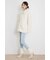 ステンカラーボアコート