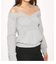 OFF SHOULDER SWEAT SHIRT