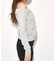 OFF SHOULDER SWEAT SHIRT