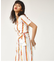 MULTI STRIPE CACHE COEUR GOWN