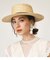 LONG BRIM STRAW HAT