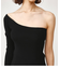 ONE SHOULDER RIB HG TOPS