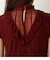 STRIPE LACE STAND FRILL TOPS