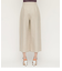 LINEN WIDE CROP PT