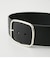 OVAL BACKLE WIDE BELT