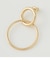 METALRINGS ASYMMETRY P／EARRING