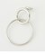 METALRINGS ASYMMETRY P／EARRING