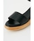 WOOD WEDGE SANDAL