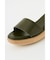 WOOD WEDGE SANDAL