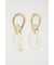 TEAR CHAIN P EARRINGS