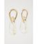 TEAR CHAIN P EARRINGS