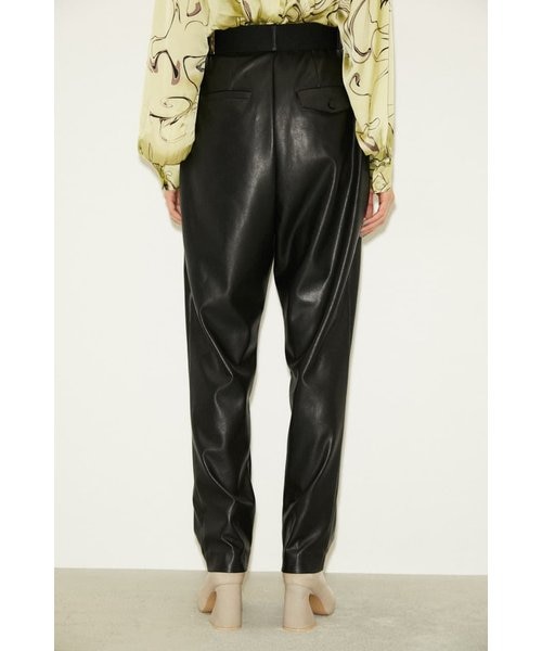 THROW】VEGAN LEATHER HW スラックス｜スライの通販｜&mall