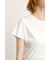 MERCERIZE SHOULDER TUCK Tシャツ