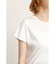 MERCERIZE SHOULDER TUCK Tシャツ