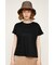 MERCERIZE SHOULDER TUCK Tシャツ