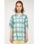 BLURRED PLAID シャツ