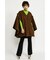 WOOL BLEND PONCHO コート