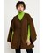 WOOL BLEND PONCHO コート